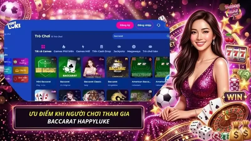 Những ưu điểm đầy hấp dẫn chỉ có tại sân chơi Baccarat